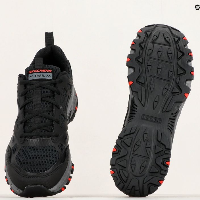 SKECHERS Hillcrest black/charcoal men's shoes 14