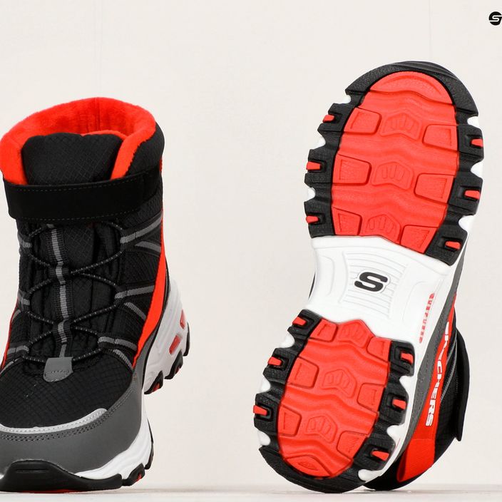 SKECHERS D'Lites children's trekking boots black/red 10