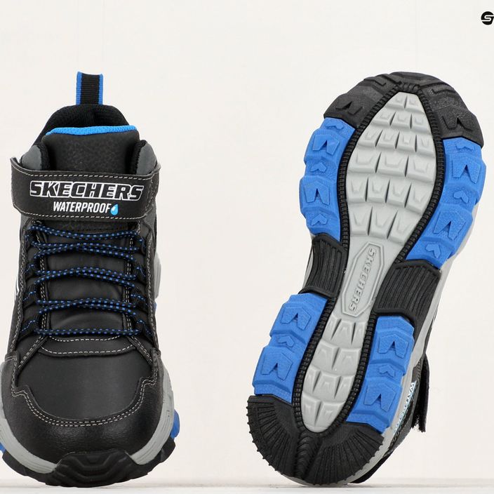 SKECHERS children's trekking shoes Drollix Venture Rush black/royal 14