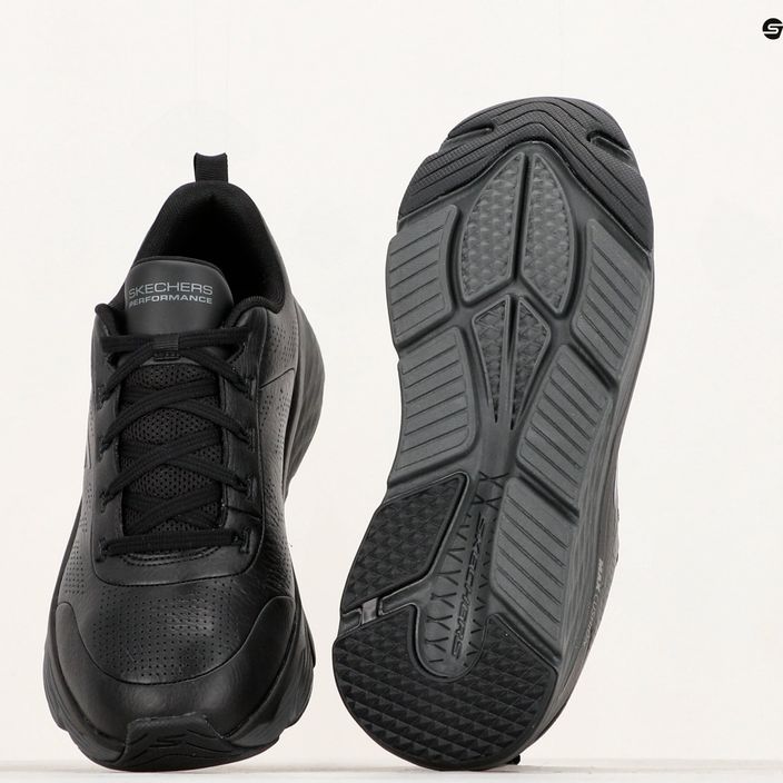 SKECHERS Max Cushion Elite Lucid black/charcoal men's running shoes 14