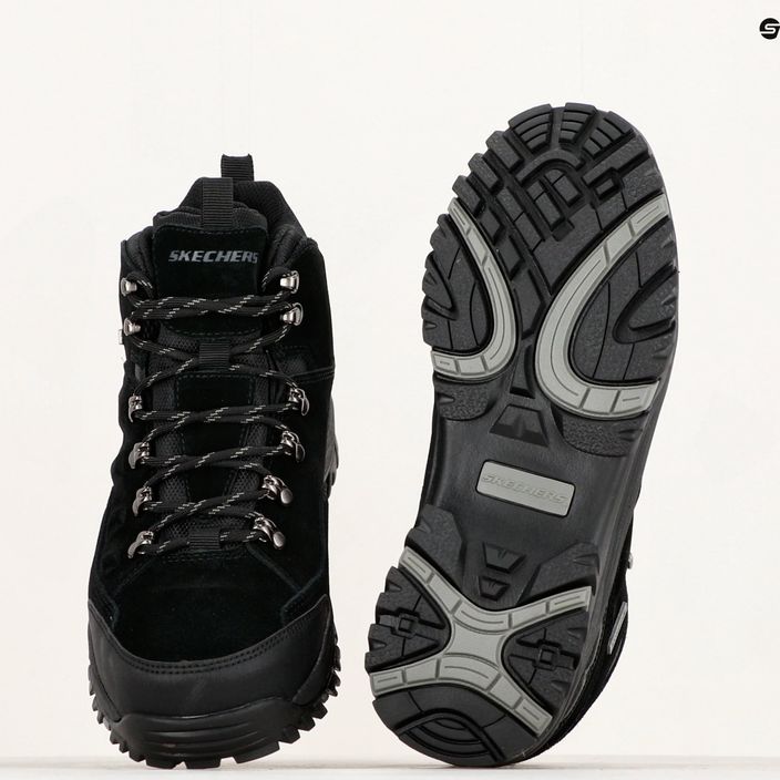 SKECHERS Relment Pelmo black men's trekking shoes 14