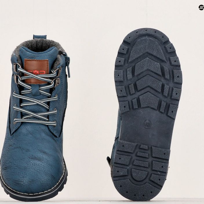 Children's trekking boots CMP Thuban Lifestyle Wp blue ink 11
