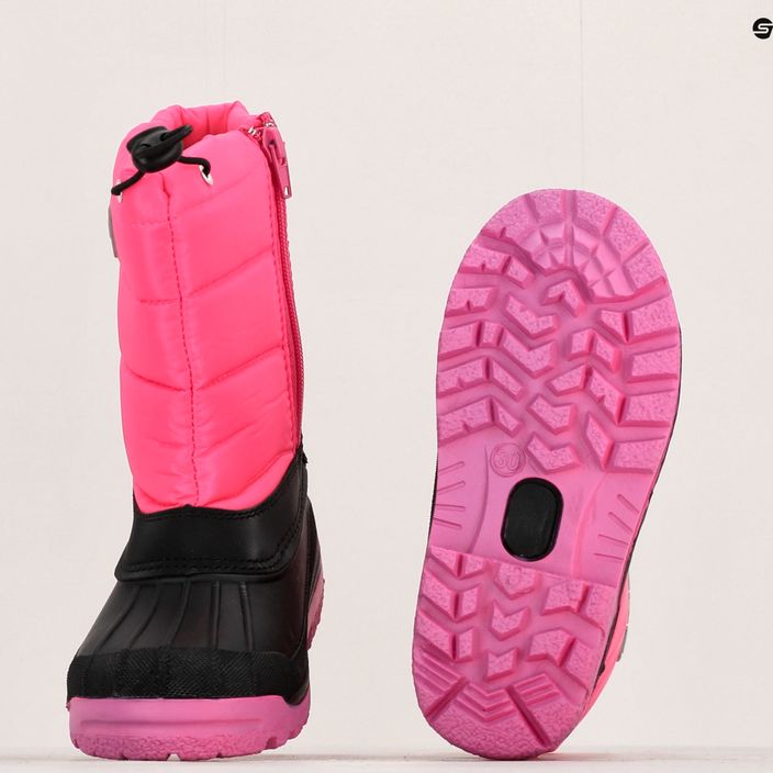 CMP Sneewy pink/black junior snow boots 3Q71294/C809 15