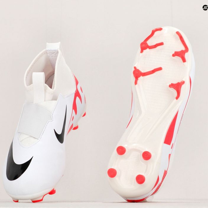 Children's football boots Nike JR Zoom Mercurial Superfly 9 Academy FG/MG bright crimson/black/white 8