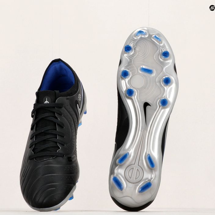 Nike Tiempo Legend 10 Pro FG football boots black/chrome/hyper real 8