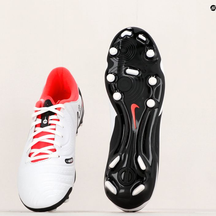 Nike Tiempo Legend 10 Academy MG football boots white/black/bright crimson 8