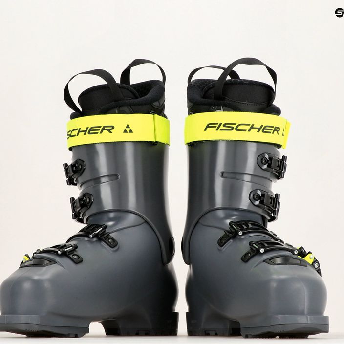 Men's ski boots Fischer RC4 100 HV VAC GW granite/granite 11
