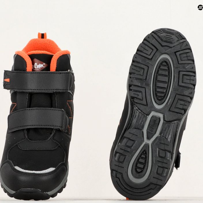 Lee Cooper children's snow boots LCJ-23-01-2060 black/orange 10