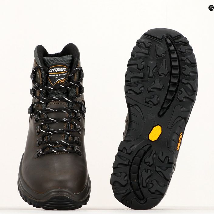 Men's trekking boots Grisport 10303D143G black 10
