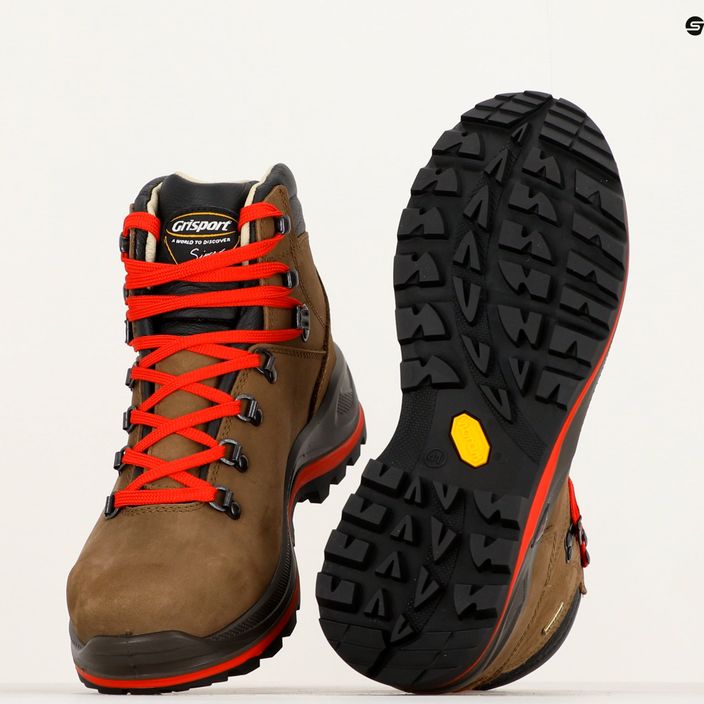 Grisport men's trekking boots light brown 13701N32G 9