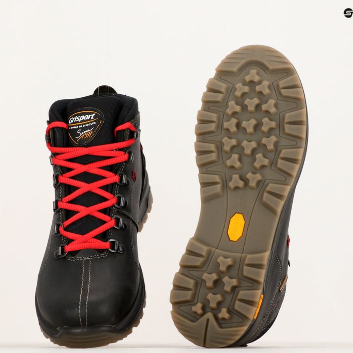 Men's trekking boots Grisport 12905D146G black 10