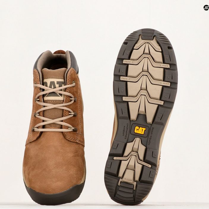 CATerpillar Disrupt men's shoes brown 15