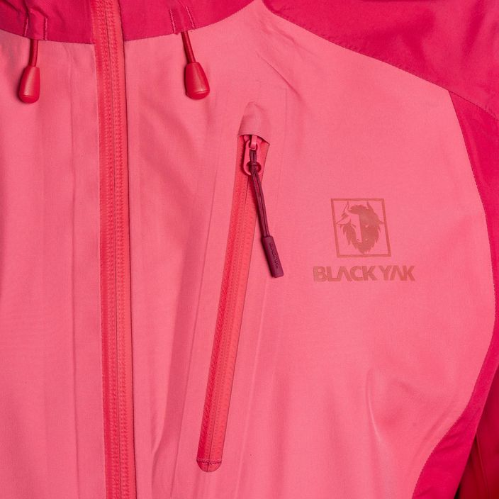 Women's rain jacket BLACKYACK Zebu pink 2001021J3 3