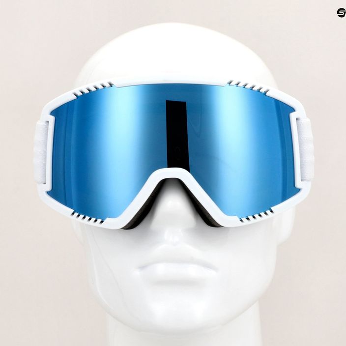 HEAD Contex blue/white ski goggles 3