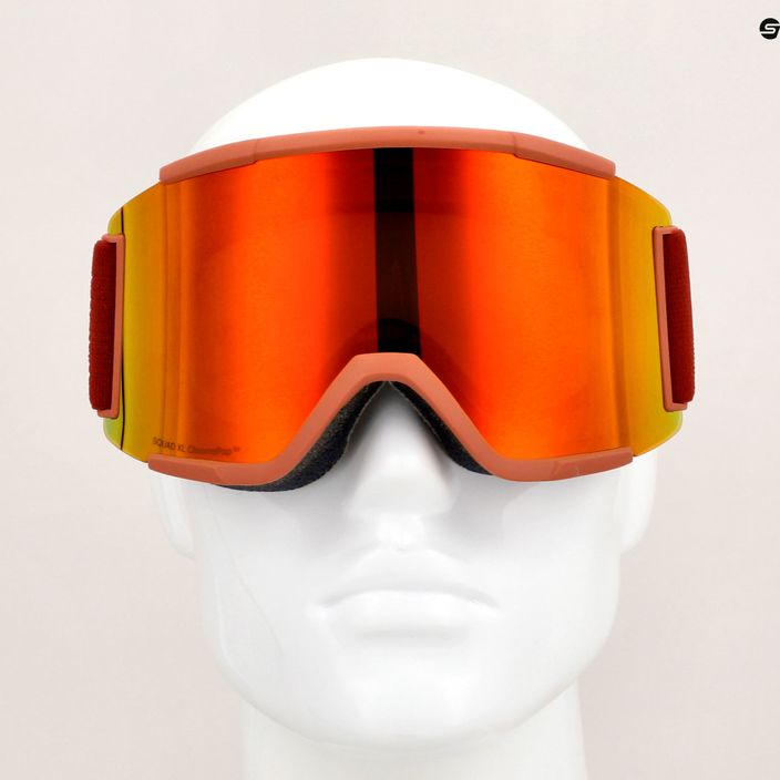 Smith Squad XL terra flow/everyday red/storm blue sensor ski goggles 8