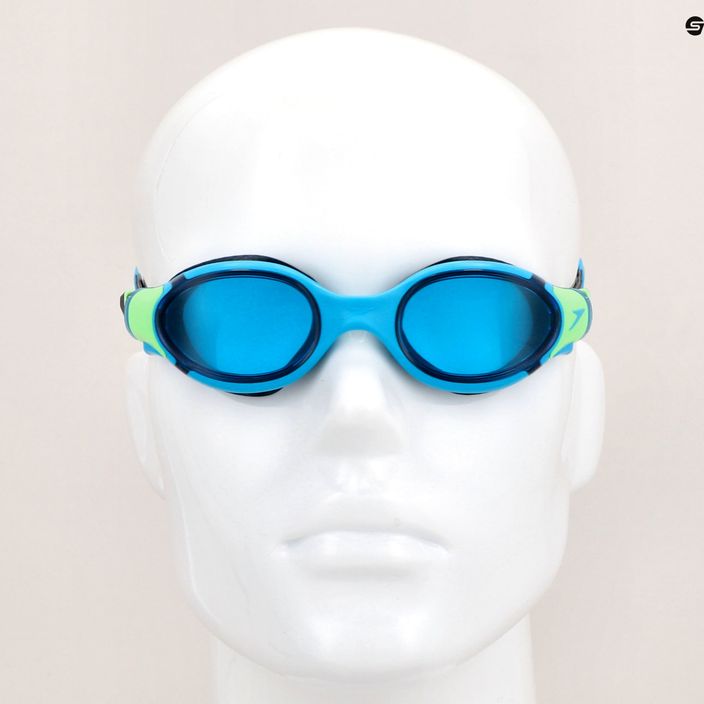 Speedo Biofuse 2.0 Junior blue/green children's swimming goggles 6
