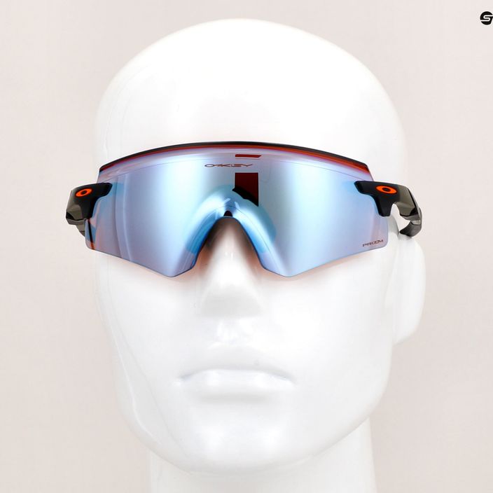 Oakley Encoder matte moss green/prizm snow sapphire sunglasses 12
