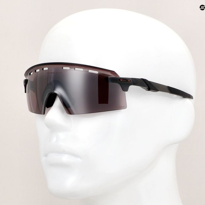 Oakley Encoder Strike Vented matte grey smoke/prizm road black sunglasses 7