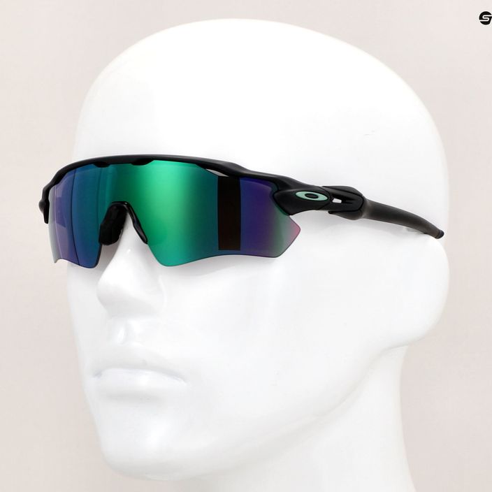 Oakley Radar EV Path matte black/prizm jade polarized sunglasses 12