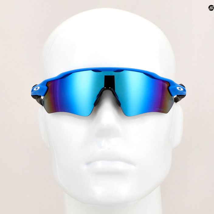 Oakley Radar EV Path matte sapphire/prism sapphire polarized sunglasses 12