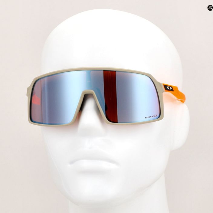 Oakley Sutro matte sand/prizm snow sapphire sunglasses 12