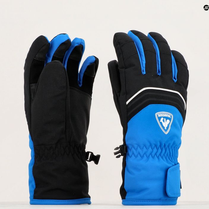 Children's ski glove Rossignol Jr Tech Impr G lazuli blue 3