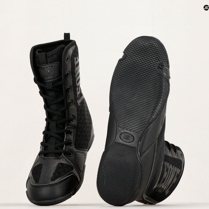 LEONE 1947 Professional Boxing boots black 16