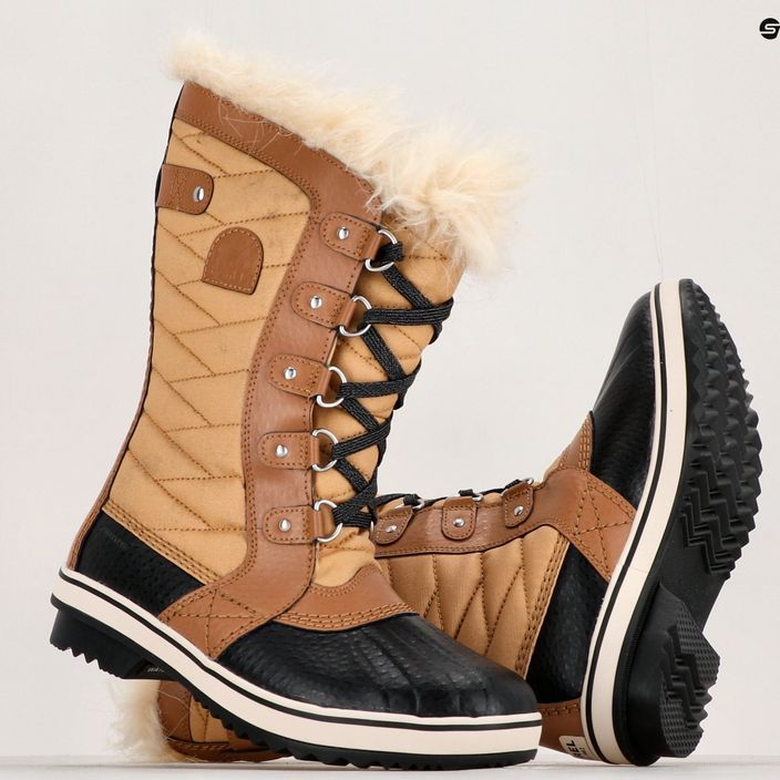 Sorel Tofino II curry/elk junior snow boots 16