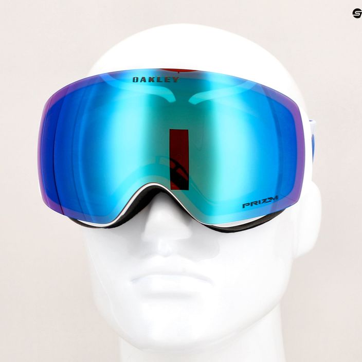 Oakley Flight Deck mikaela shiffrin signature/prizm argon iridium ski goggles 7