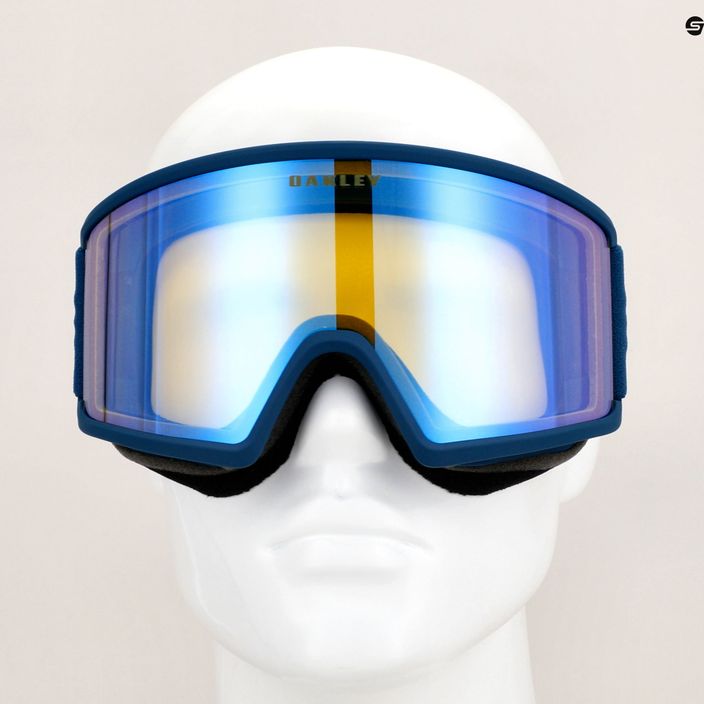 Oakley Target Line poseidon/hi yellow ski goggles 10