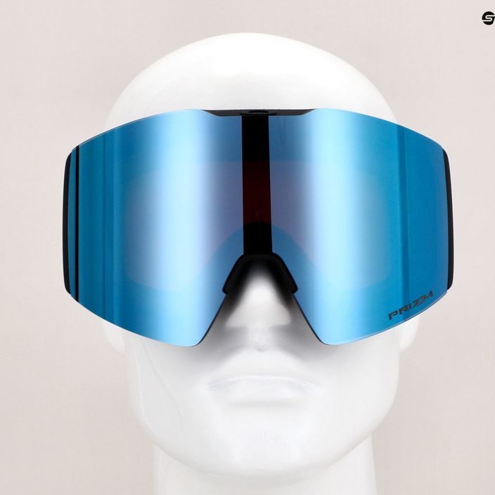 Oakley Fall Line matte black/prizm snow sapphire iridium ski goggles 10