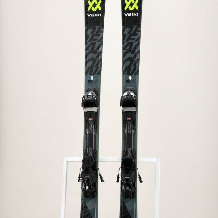 Downhill ski Völkl Deacon XTD + vMotion 10 GW black/lime green 10