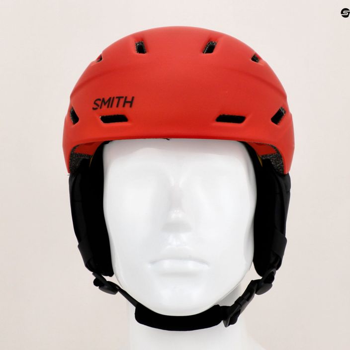 Smith Mission Mips ski helmet matte crimson 8