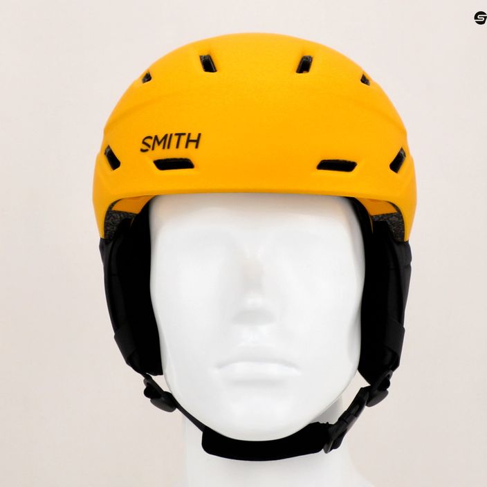 Smith Mission Mips ski helmet matte gold bar 8