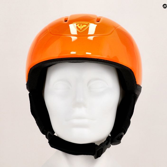 Rossignol children's ski helmet Whoopee Impacts orange 12