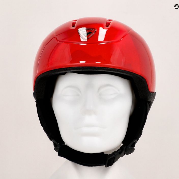 Rossignol children's ski helmet Whoopee Impacts red 12
