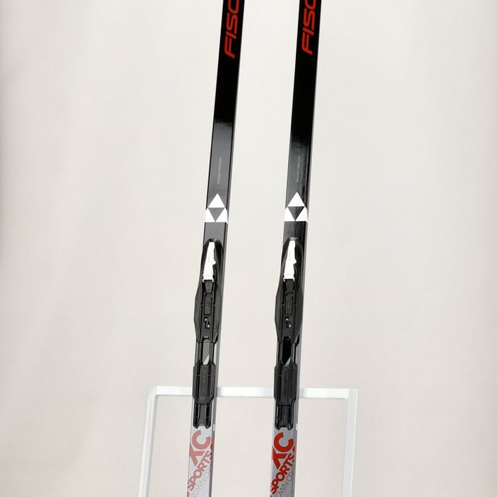 Fischer Sports Crown EF Mounted cross-country skis black and silver NV44022 8