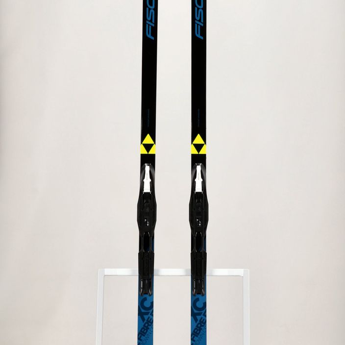 Fischer Fibre Crown EF Mounted cross-country ski black/blue 9
