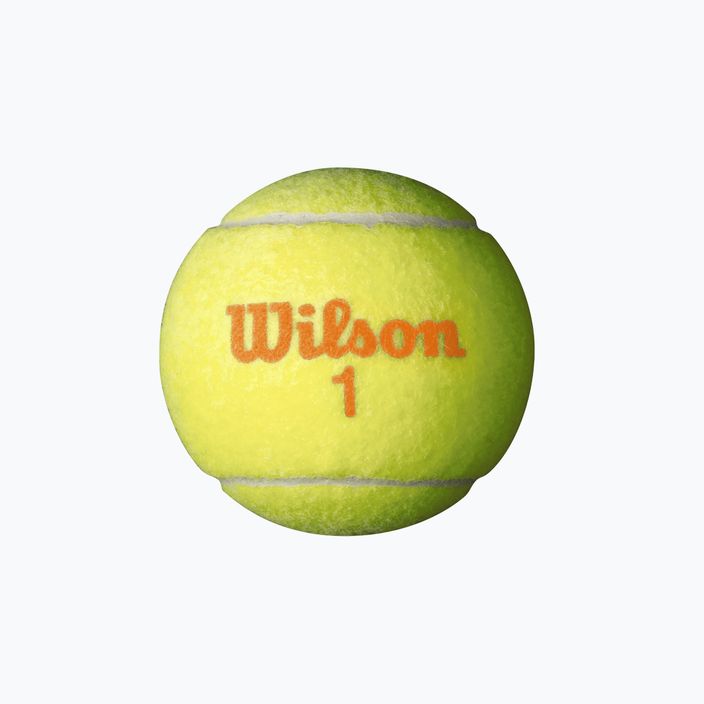Wilson Starter Orange Tball children's tennis balls 3 pcs yellow WRT137300 2