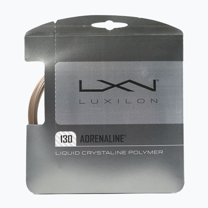 Tennis string Luxilon Adrenaline 130 Set12.2m grey WRZ993900