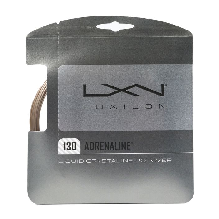 Tennis string Luxilon Adrenaline 130 Set12.2m grey WRZ993900 2