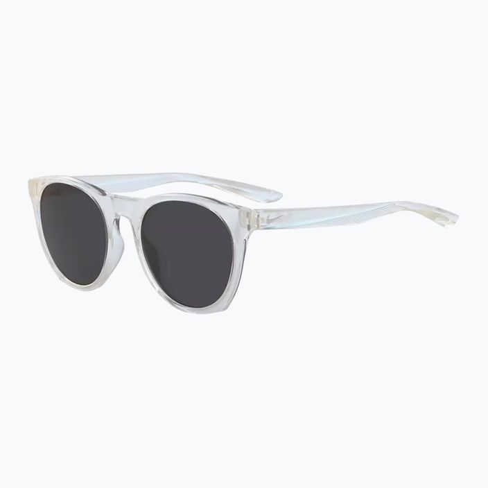 Nike Essential Horizon clear/white/dark grey sunglasses