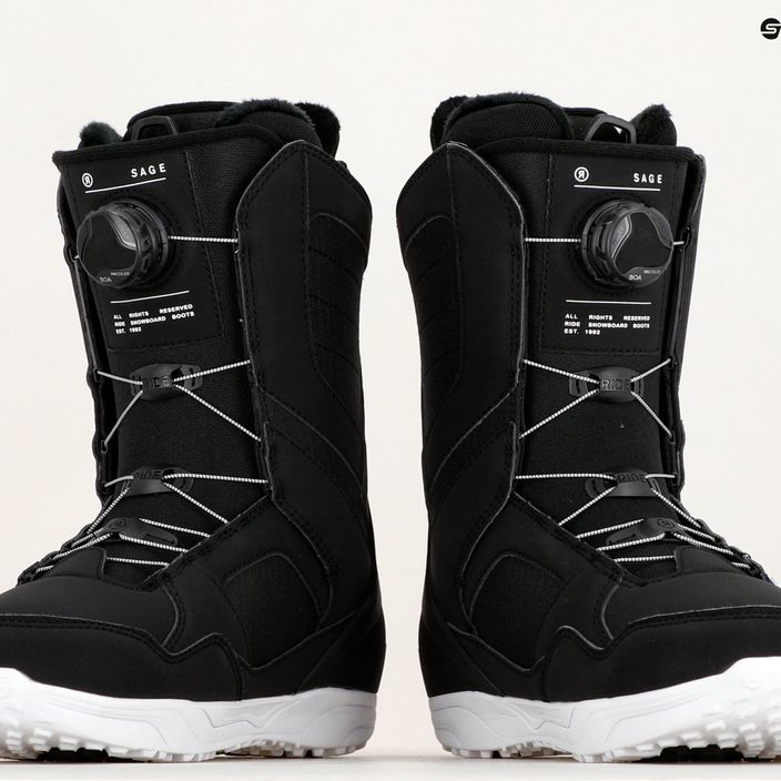 Women's snowboard boots RIDE Sage black 7