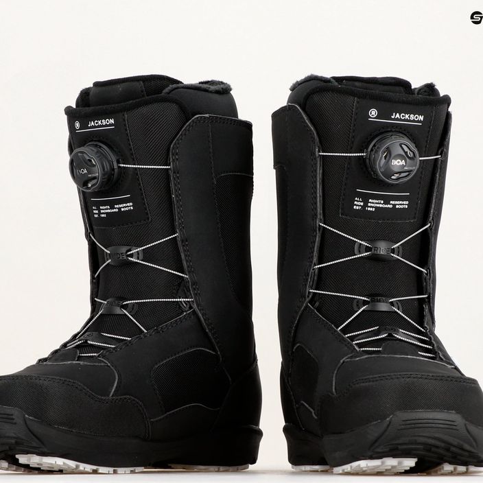 Men's snowboard boots Ride Jackson black 7