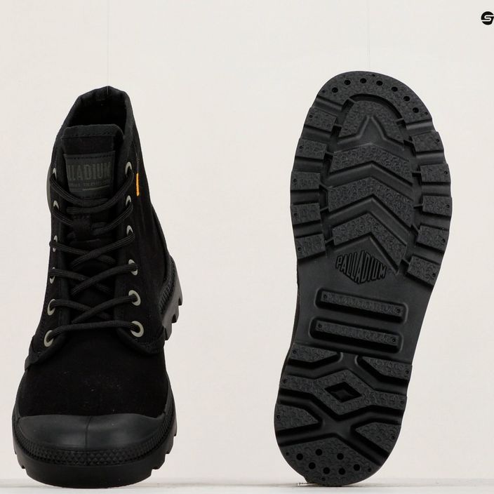 Palladium Pampa HI HTG Supply black/black shoes 14