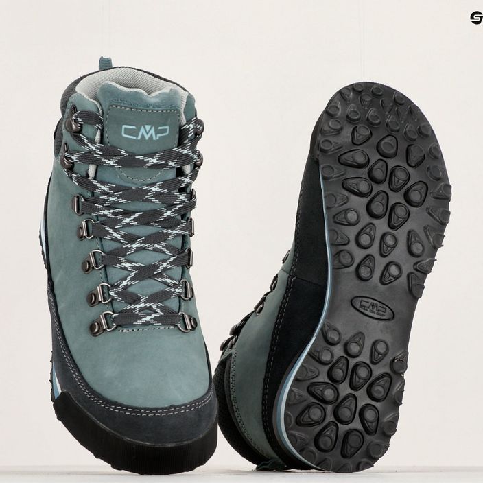 Women's trekking boots CMP Heka WP mineral green 15