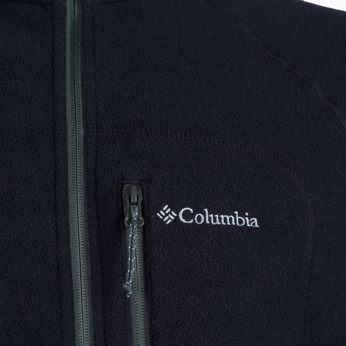 Columbia Fast Trek II FZ men's fleece sweatshirt black 1420421 9