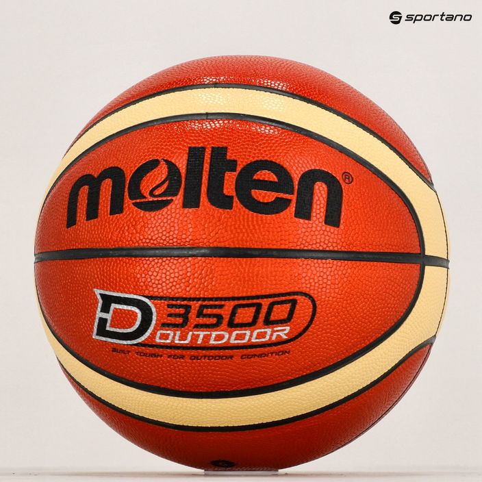 Molten basketball B6D3500 orange/ivory size 6 6