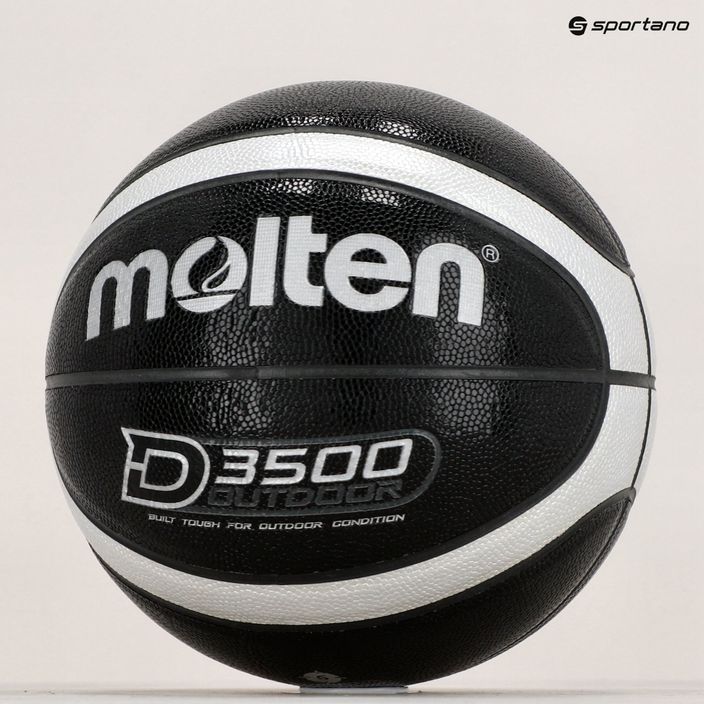 Molten basketball B6D3500-KS black/silver size 6 6