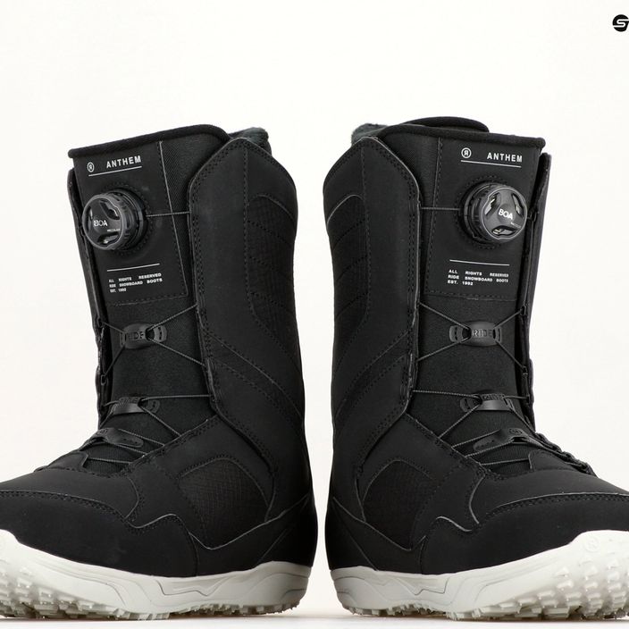 Men's snowboard boots RIDE Anthem black 13